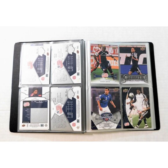 New England Revolution Soccer Team Trading Card Binder MLS 21 Cards 3 Signed - Picture 4 of 9